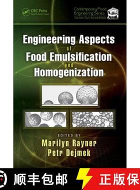 【3-4周达】Engineering Aspects of Food Emulsification and Homogenization [9781466580435]