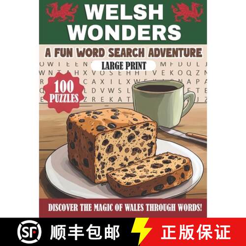 【3-4周达】Welsh Wonders: A Fun Word Search Adventure [9781068782930]