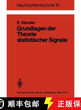 【3-4周达】Grundlagen Der Theorie Statistischer Signale [9783540120810]