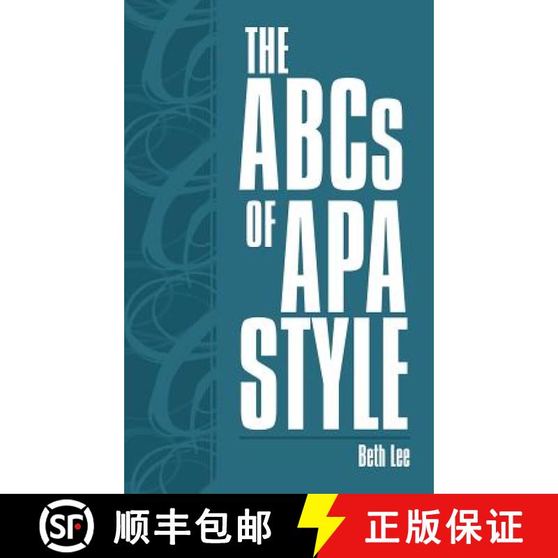 【2-3周达】The ABCs of APA Style [9781480846005]
