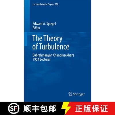 【3-4周达】The Theory of Turbulence : Subrahmanyan Chandrasekhar's 1954 Lectures [9789400701168]