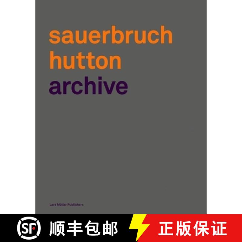 【3-4周达】Sauerbruch Hutton Archive 1 [9783037780831]