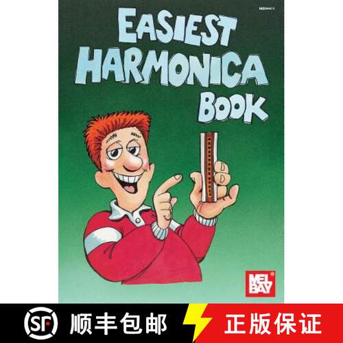 【3-4周达】Easiest Harmonica Book [9780871669827]