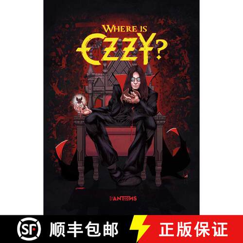 【3-4周达】精装 Where is Ozzy?: The only official seek-and-find book [9781970047356]