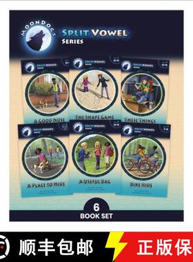 【3-4周达】Phonic Books Moon Dogs Split Vowel Spellings : Decodable Phonic Books for Catch Up (silent... [9781783693412]