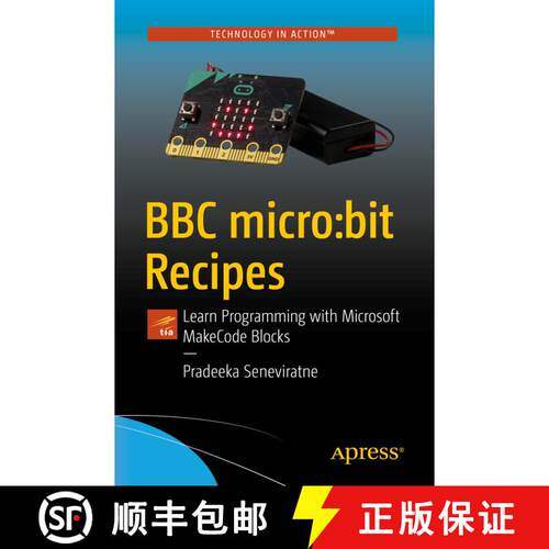 【3-4周达】BBC Micro: Bit Recipes: Learn Programming with Microsoft Makecode Blocks (First Edition) [9781484249123]