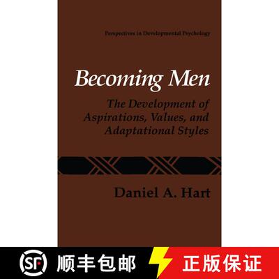 【3-4周达】Becoming Men : The Development of Aspirations, Values, and Adaptational Styles [9780306442742]