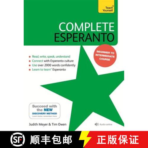 【3-4周达】Complete Esperanto : Learn to read, write, speak and understand Esperanto [9781473669185]