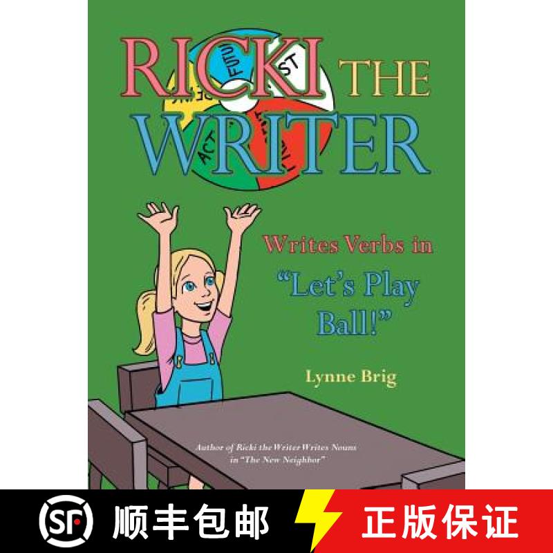 【2-3周达】Ricki the Writer Writes Verbs in Let's Play Ball! [9781480839120]