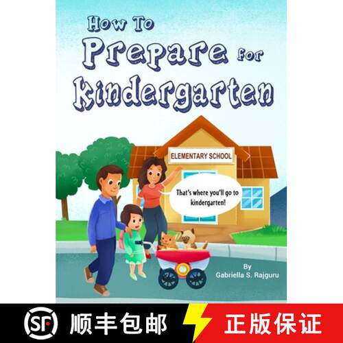 【3-4周达】精装 How to Prepare for  Kindergarten [9781088067079]