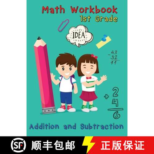 预订 Addition and Subtraction - 1st Grade Math Workbook - Ages 6-7 : Basic Math Skills, Addition and ... [9786206852391]