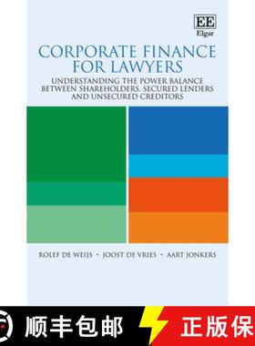 【3-4周达】Corporate Finance for Lawyers: Understanding the Power Balance Between Shareholders, Secur... [9781035302024]