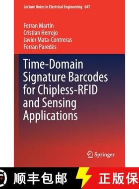 【3-4周达】Time-Domain Signature Barcodes for Chipless-RFID and Sensing Applications [9783030397289]