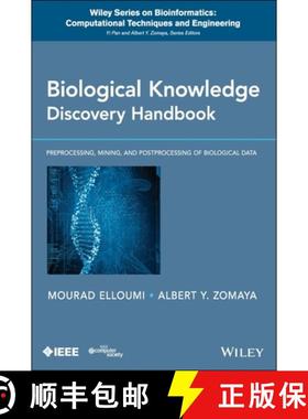 【3-4周达】Biological Knowledge Discovery Handbook : Preprocessing, Mining, And Postprocessing Of Bio... [9781118132739]