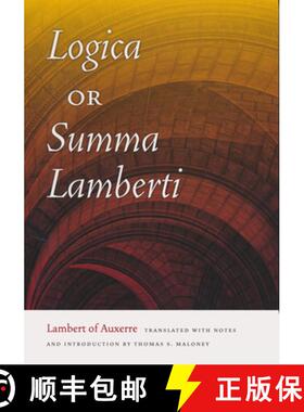 【3-4周达】Logica, or Summa Lamberti [9780268035358]