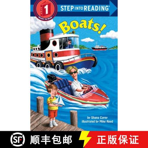 【3-4周达】Boats (Step-Into-Reading, Step 1) [9780375802218]