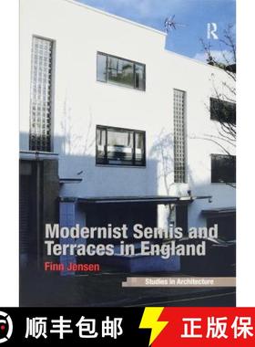 【3-4周达】Modernist Semis and Terraces in England [9781138253704]
