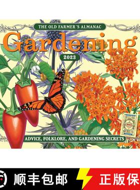 【3-4周达】The 2023 Old Farmer’s Almanac Gardening Calendar [9781571989291]