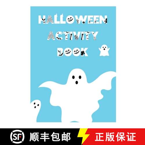 【3-4周达】Halloween Activity Book: Tic Tac Toe Games [9781648302077]