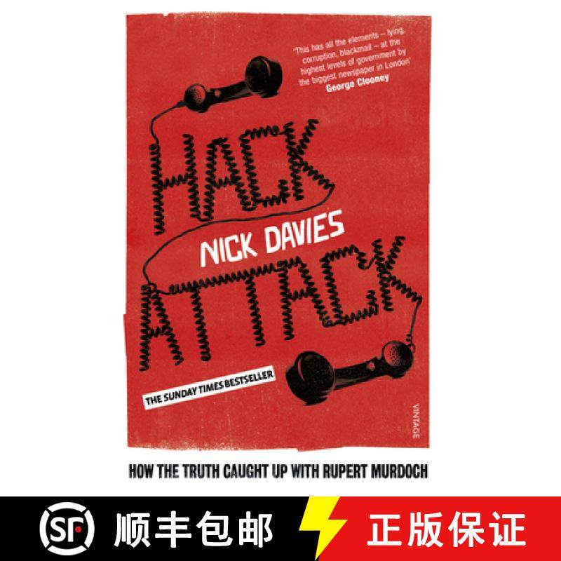 【3-4周达】Hack Attack : How the truth caught up with Rupert Murdoch [9780099572367]
