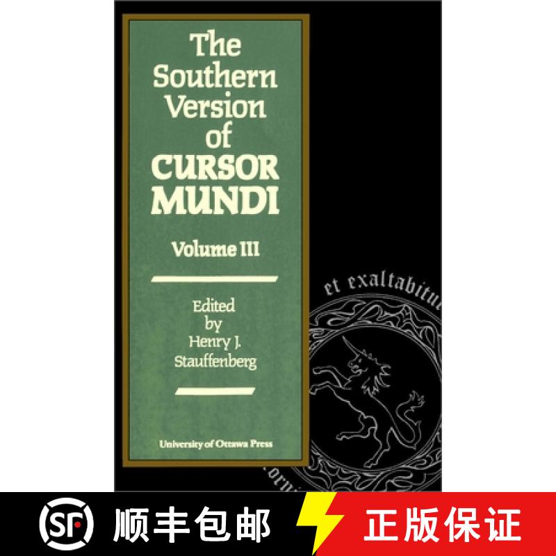 预订 The Southern Version of Cursor Mundi, Vol. III [9780776648149]