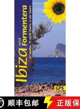 【3-4周达】Ibiza and Formentera Sunflower Walking Guide: 27 walks, 11 cycle tours and 3 car tours [9781856915502]