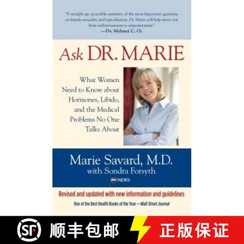 【3-4周达】Ask Dr. Marie : What Women Need To Know About Hormones, Libido, And The Medical Problems N... [9780762760008]