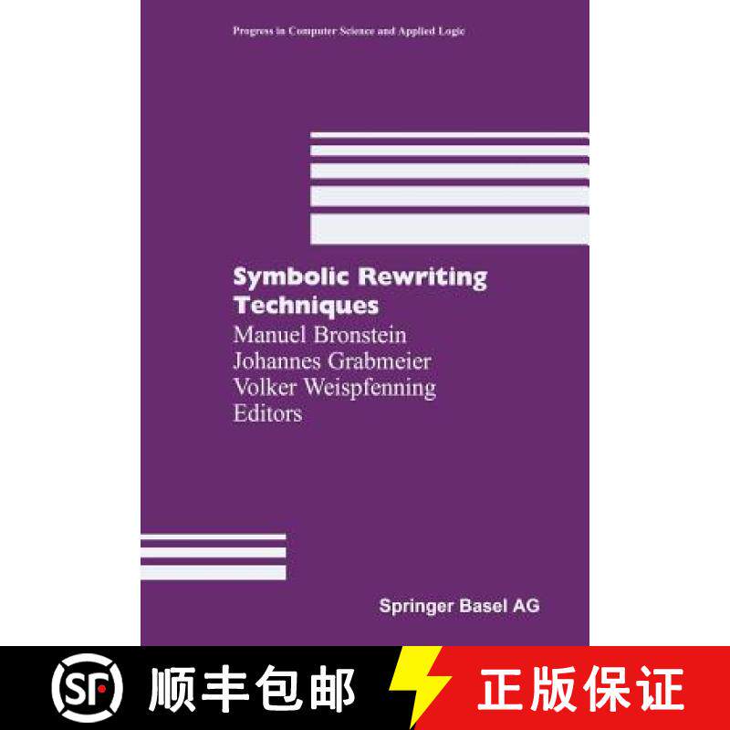 【3-4周达】Symbolic Rewriting Techniques [9783034897792]