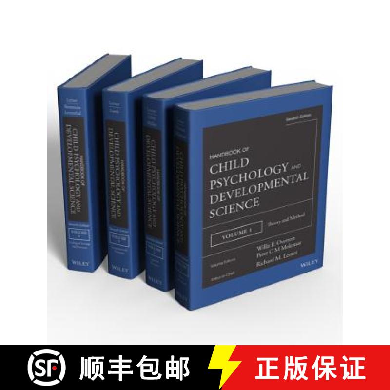 【3-4周达】Handbook Of Child Psychology And Developmental Science, Volume One: Theory, 7Th Edition Se... [9781118136850]