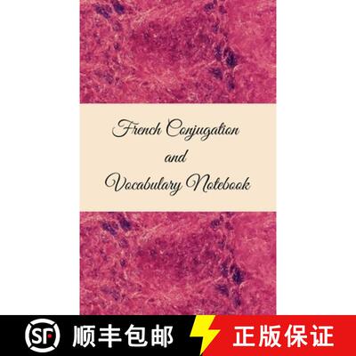 【3-4周达】French Conjugation and Vocabulary Notebook : Blank 2 Sections (Conjugation and Vocabulary)... [9789354265648]
