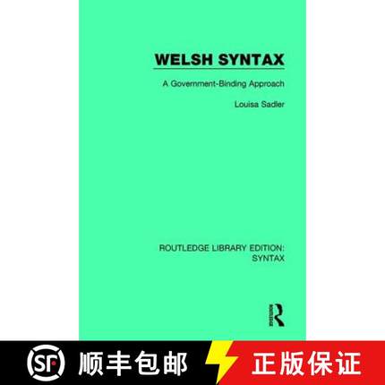 【3-4周达】Welsh Syntax : A Government-Binding Approach [9781138698543]