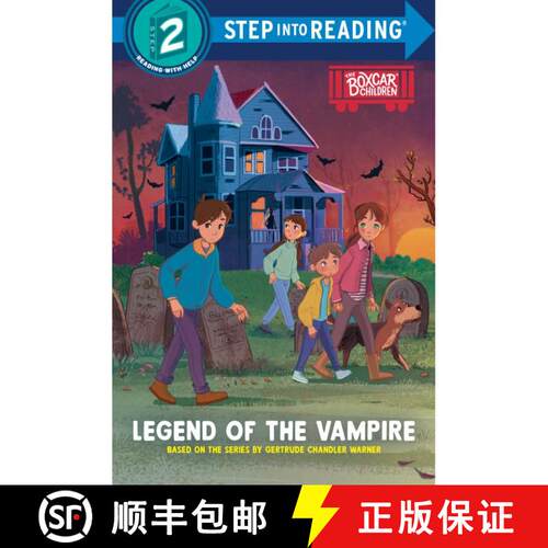 【3-4周达】精装 Legend of the Vampire: Boxcar Children Early Reader (Step into Reading) [9798217115617]