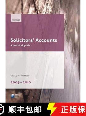 【3-4周达】Solicitors' Accounts 2009-2010: A Practical Guide [9780199574643]