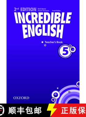 【3-4周达】Incredible English: 5: Teacher's Book [9780194442381]