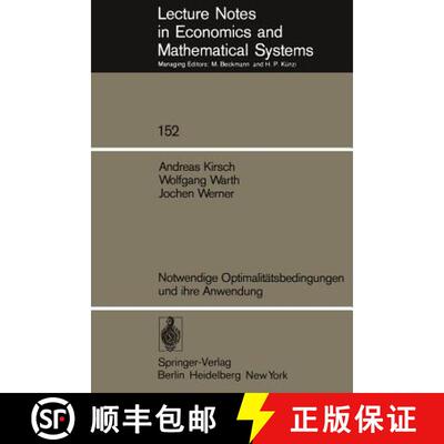 【3-4周达】Notwendige Optimalitätsbedingungen und ihre Anwendung [9783540085379]
