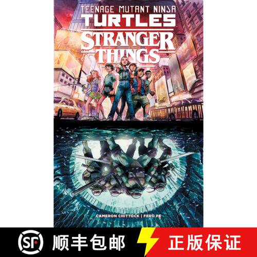 【3-4周达】Teenage Mutant Ninja Turtles x Stranger Things [9798887240800]