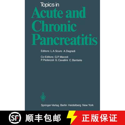 【3-4周达】Topics in Acute and Chronic Pancreatitis : Proceedings of the International Meeting held i... [9783540104391]