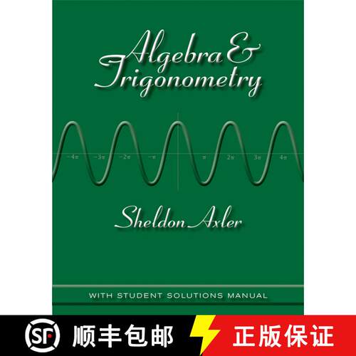 【3-4周达】Algebra & Trigonometry, First Edition Paper [Wiley数学] [9780470470817]