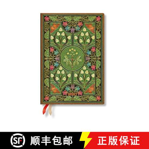 【3-4周达】2027 Poetry in Bloom MIDI Horizontal Hardcover 12-Month Weekly Planner, 160pg, 100gsm by P... [9780349716466]