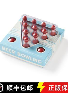 【3-4周达】Beer Bowling Drinking Game Set [9780735375598]
