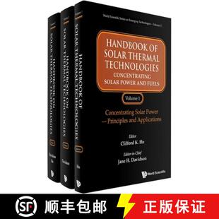 预订 精装 Handbook of Solar Thermal Technologies: Concentrating Solar Power and Fuels (in 3 Volumes) [9789811248535]