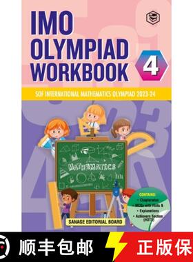 【3-4周达】SPH International Mathematics Olympiad (IMO) Workbook for Class 4 - MCQs, Previous Years S... [9788119373789]
