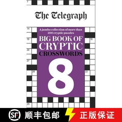 【3-4周达】Telegraph Big Book of Cryptic Crosswords 8 [9780600637233]