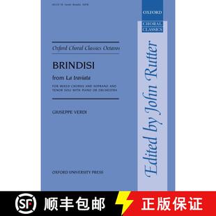 【3-4周达】Brindisi from ^ILa traviata^N: Vocal score (Vocal score) (Vocal score) [9780193418127]