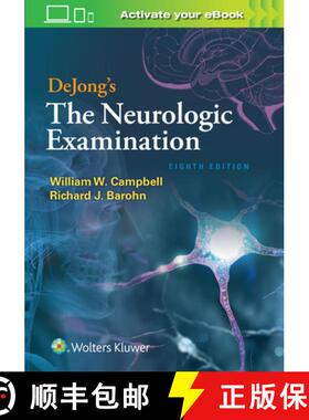 【3-4周达】Dejong's the Neurologic Examination [9781496386168]