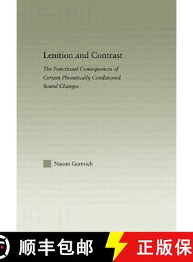 【3-4周达】Lenition and Contrast : The Functional Consequences of Certain Phonetically Conditioned So... [9780415865142]