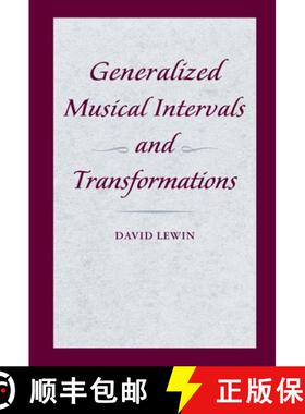 【3-4周达】Generalized Musical Intervals and Transformations [9780199759941]