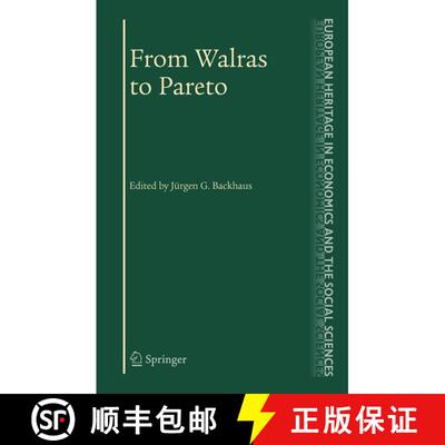 【3-4周达】From Walras to Pareto [9780387337562]