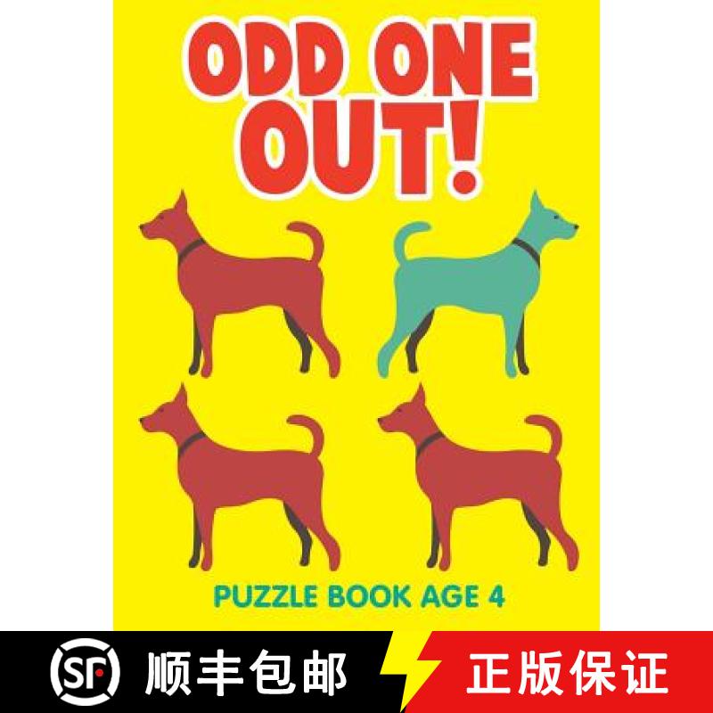 【3-4周达】Odd One Out!: Puzzle Book Age 4 [9781682604151]