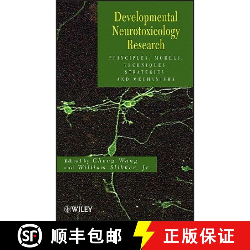 【3-4周达】Developmental Neurotoxicology Research: Principles, Models, Techniques, Strategies, And Me... [9780470426722]